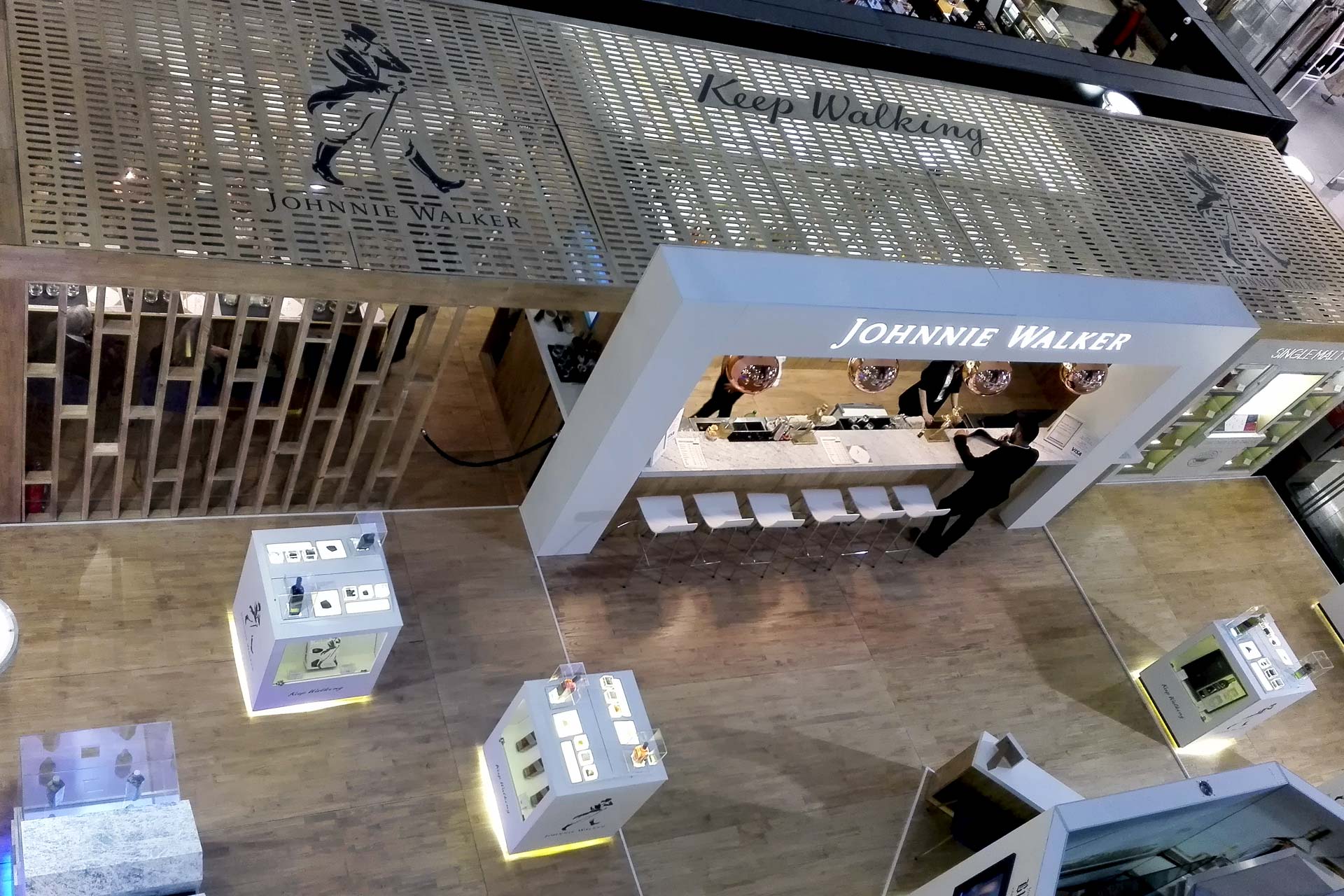 Johnnie Walker Experience Stand